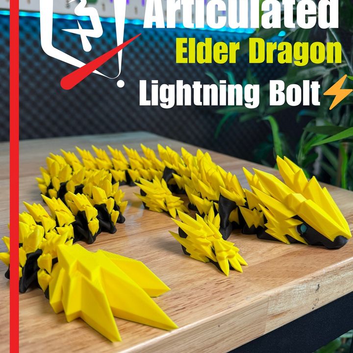 Plastic-3D NO.082 闪电龙