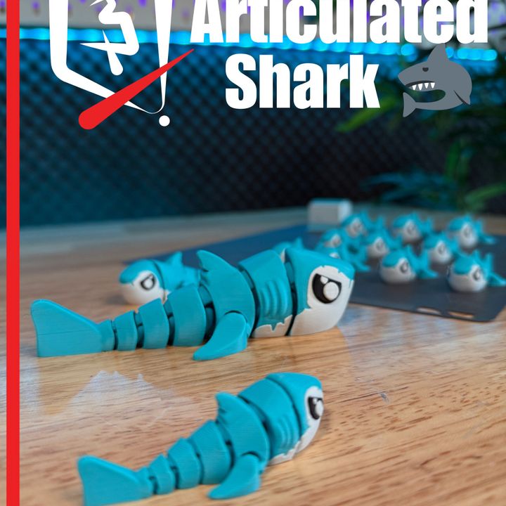 Plastic-3D NO.022 鲨鱼