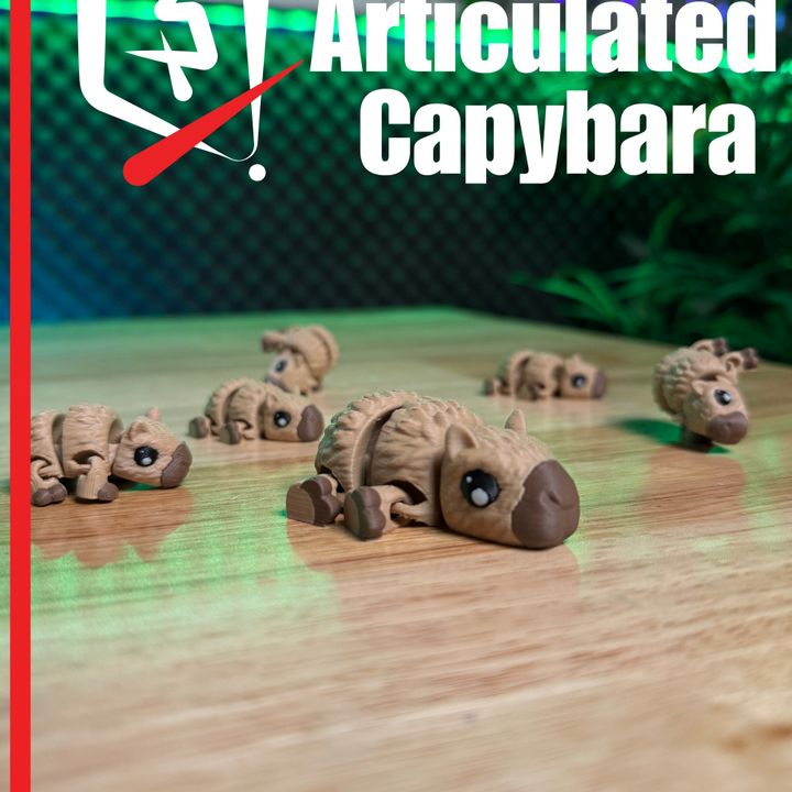 Plastic-3D NO.044 水豚