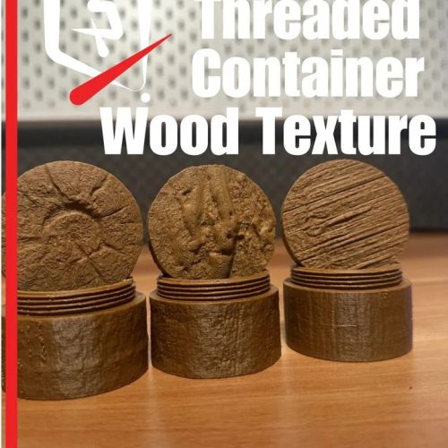 Plastic-3D NO.047 木制螺纹容器-3D合纵社-3D打印模型STL格式3mf格式免费下载！