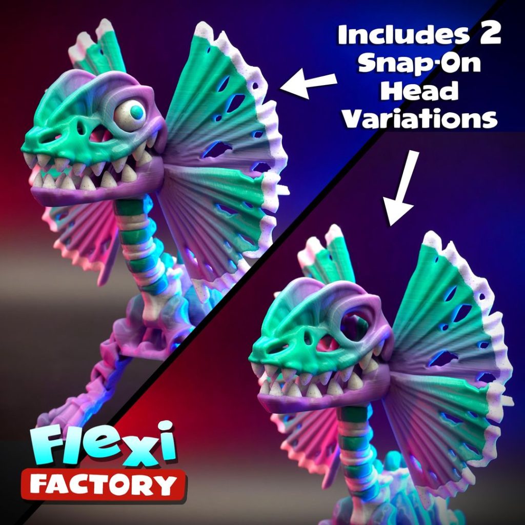 图片[4]-Flexi  双脊龙骨架-3D合纵社-3D打印模型STL格式3mf格式免费下载！