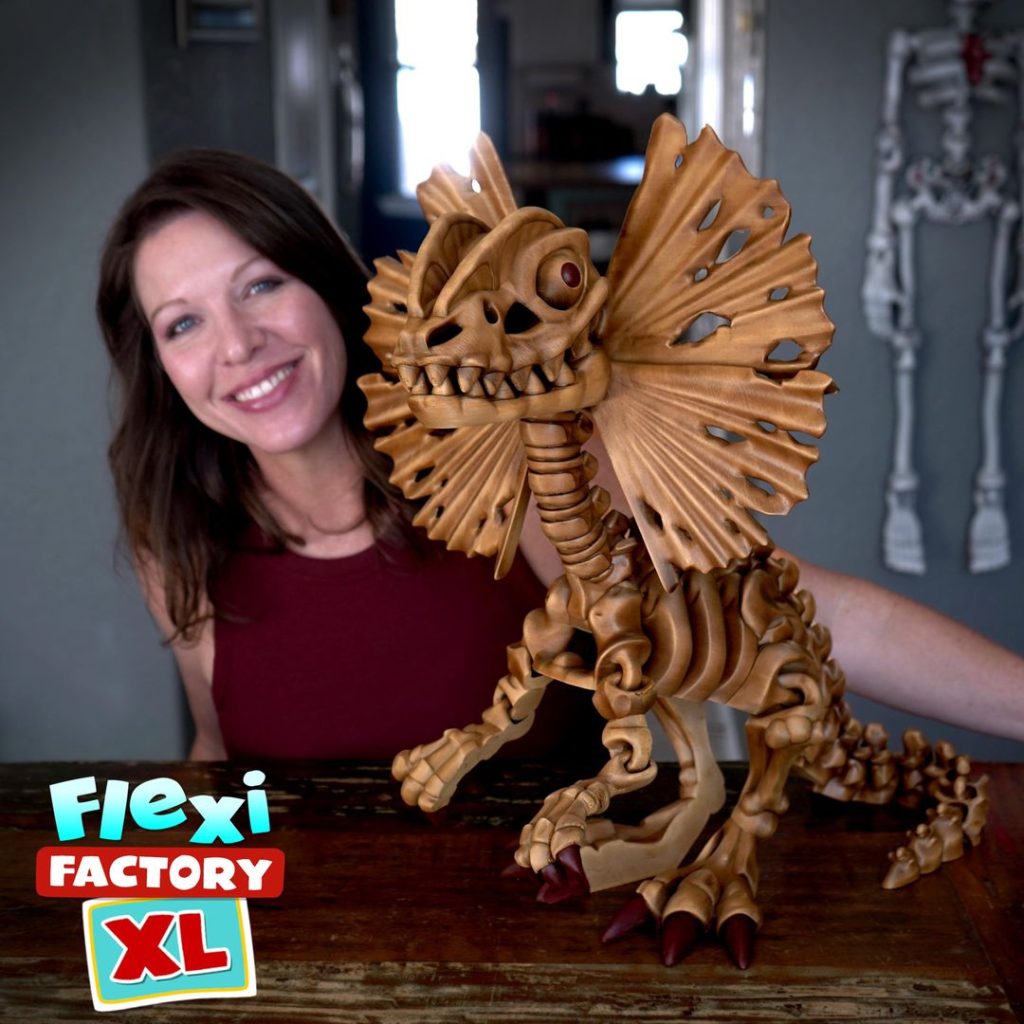 图片[3]-Flexi  双脊龙骨架-3D合纵社-3D打印模型STL格式3mf格式免费下载！