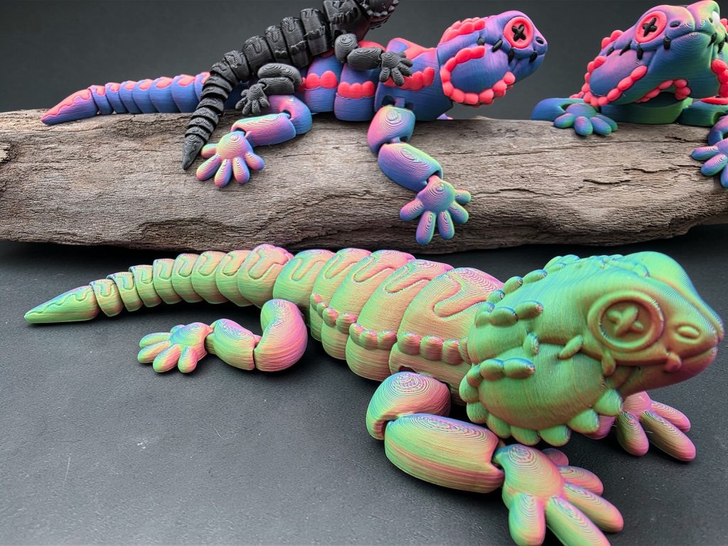 图片[2]-Raki-Box 毛绒鬃狮蜥-3D合纵社-3D打印模型STL格式3mf格式免费下载！