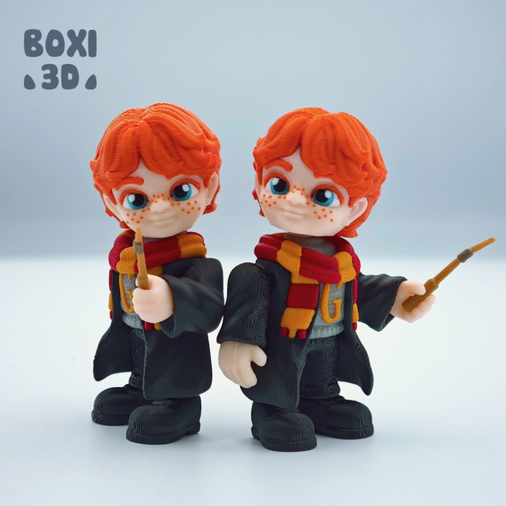 图片[2]-BOXI3D NO:102 罗恩·韦斯莱与斑斑-3D合纵社-3D打印模型STL格式3mf格式免费下载！