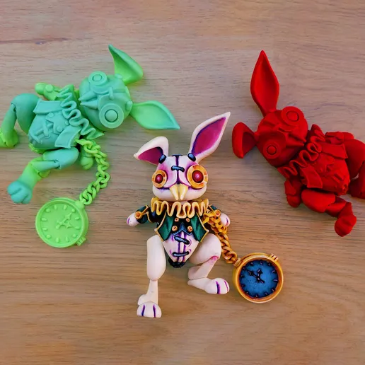 图片[2]-可动恐怖兔布偶兔-3D合纵社-3D打印模型STL格式3mf格式免费下载！