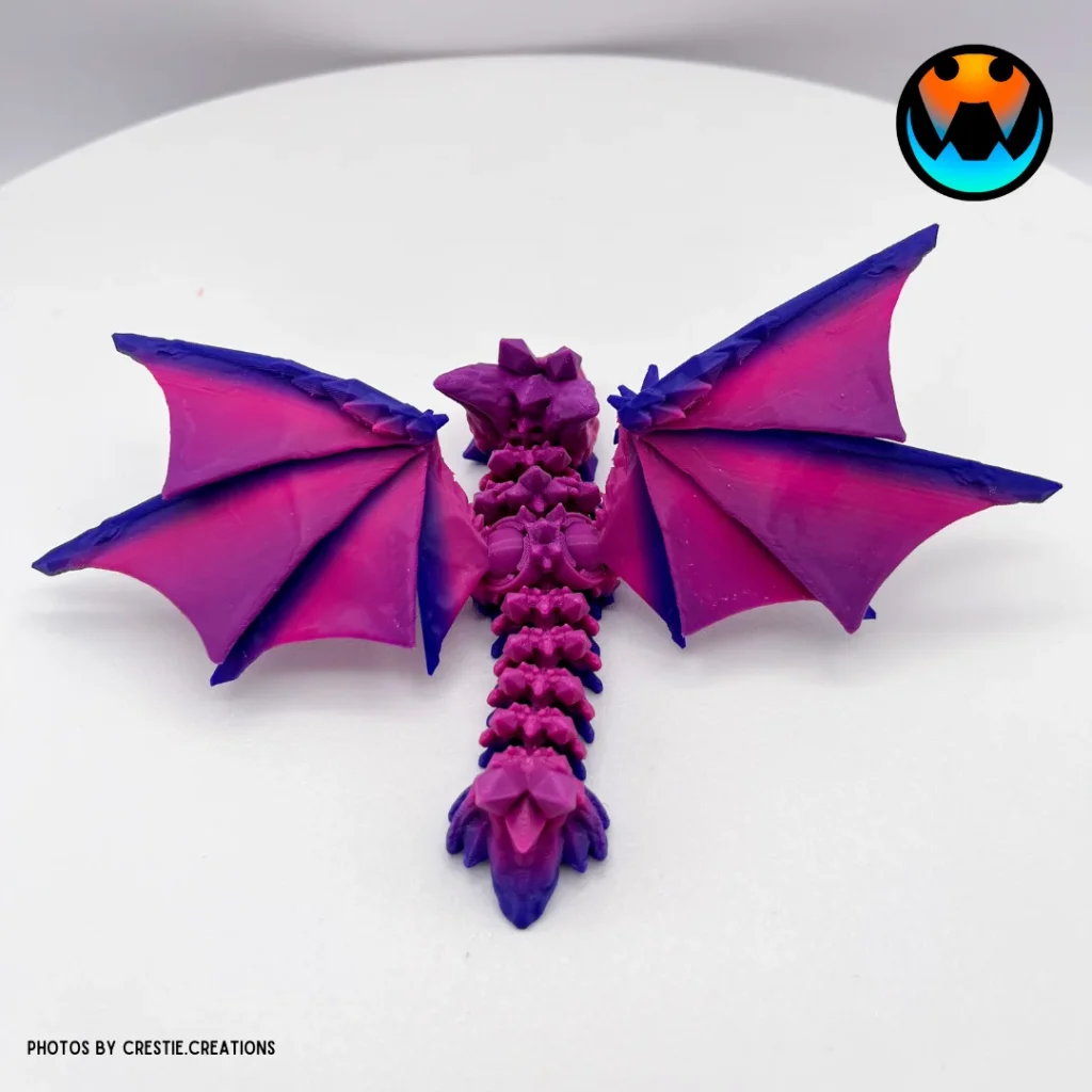 图片[2]-Cinderwing3D 水晶狼幼崽-3D合纵社-3D打印模型STL格式3mf格式免费下载！