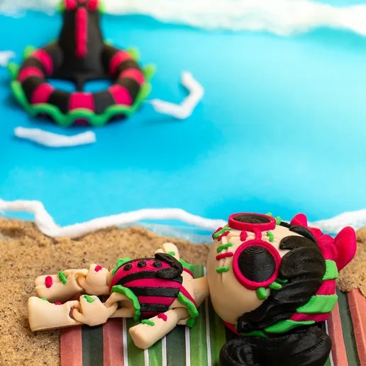 图片[2]-沙滩与海浪恐怖人偶-3D合纵社-3D打印模型STL格式3mf格式免费下载！