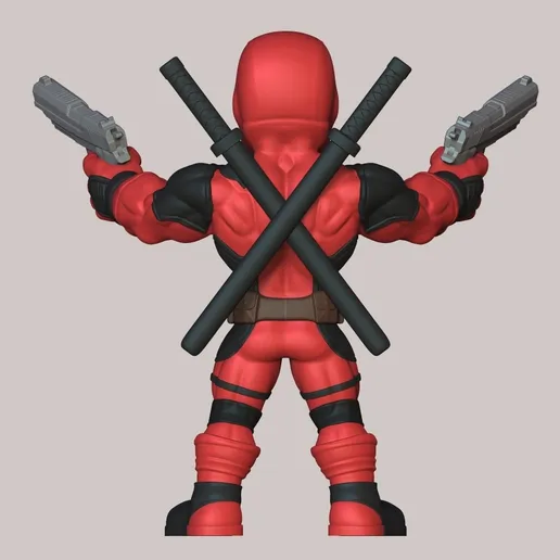 图片[3]-DecorMasterNO:065 死侍-3D合纵社-3D打印模型STL格式3mf格式免费下载！