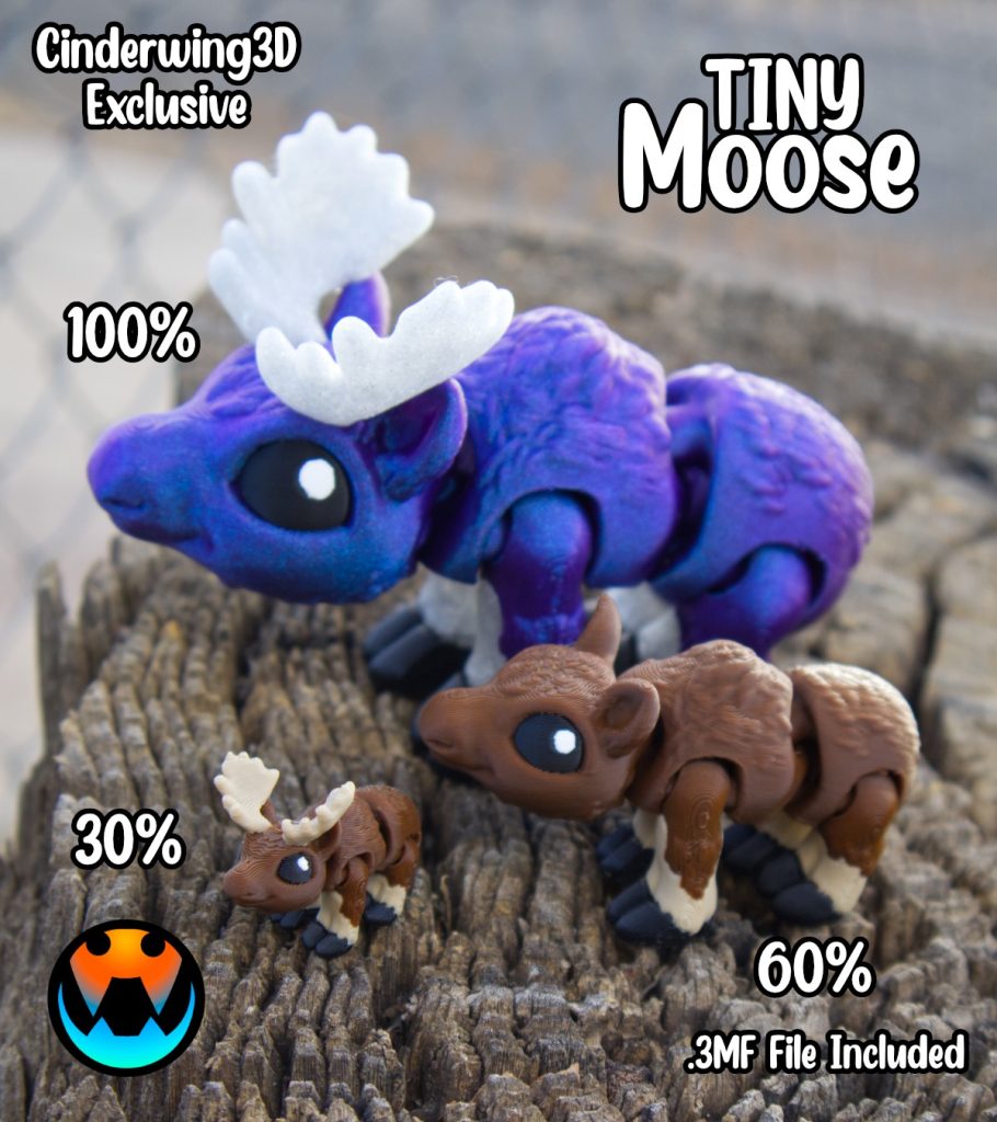 图片[4]-Cinderwing3D 小驯鹿-3D合纵社-3D打印模型STL格式3mf格式免费下载！