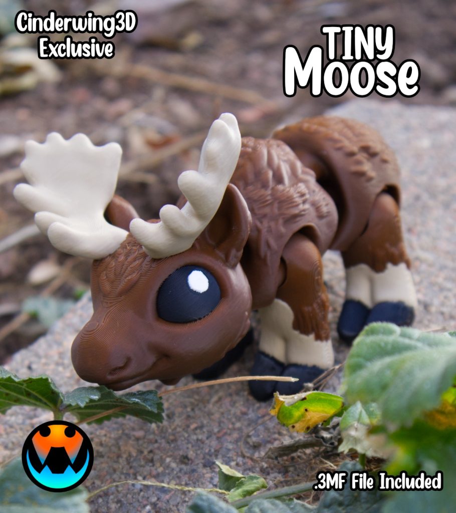 图片[3]-Cinderwing3D 小驯鹿-3D合纵社-3D打印模型STL格式3mf格式免费下载！