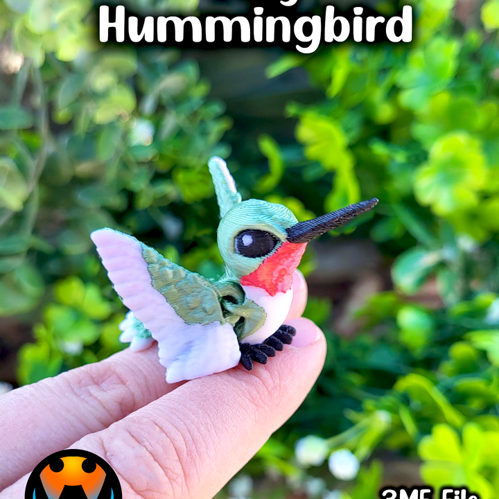 图片[2]-Cinderwing3D 小蜂鸟-3D合纵社-3D打印模型STL格式3mf格式免费下载！