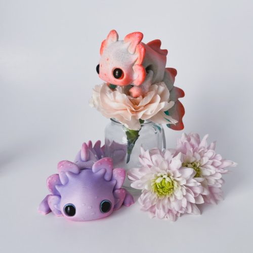 六角恐龙幼体-3D合纵社-3D打印模型STL格式3mf格式免费下载！