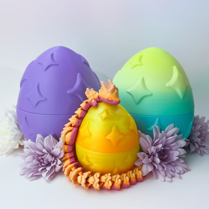 图片[7]-彩色小龙和星星龙蛋-3D合纵社-3D打印模型STL格式3mf格式免费下载！