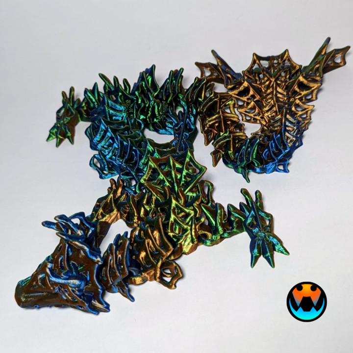 图片[5]-Cinderwing3D NO:015 邪恶之龙-3D合纵社-3D打印模型STL格式3mf格式免费下载！