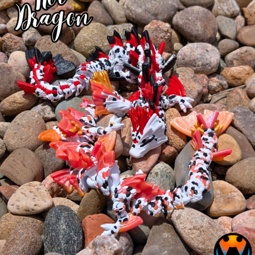 Cinderwing3D 飞蛾龙-3D合纵社-3D打印模型STL格式3mf格式免费下载！