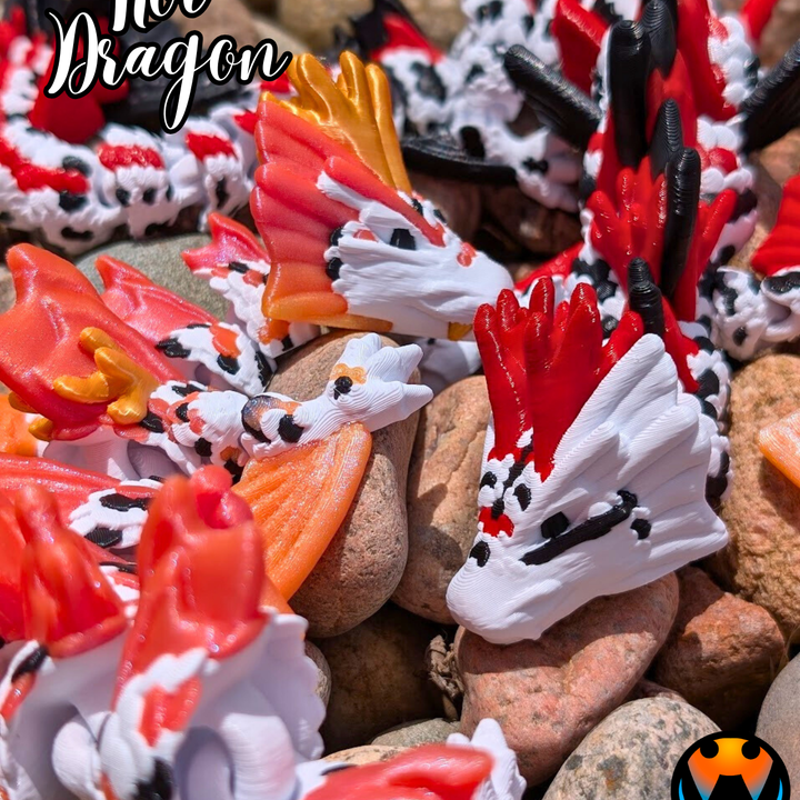 图片[2]-Cinderwing3D 飞蛾龙-3D合纵社-3D打印模型STL格式3mf格式免费下载！