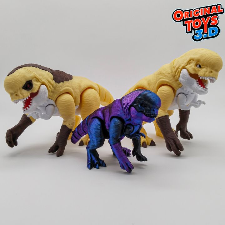 图片[5]-OriginalToys3D NO:038 扭曲暴龙王霸王龙-3D合纵社-3D打印模型STL格式3mf格式免费下载！