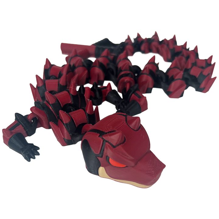 图片[3]-StevenWolfStudio 魔龙-3D合纵社-3D打印模型STL格式3mf格式免费下载！