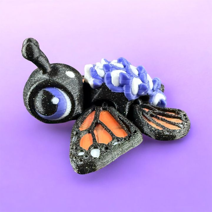 Cinderwing3D 蓝帽花德克萨斯州州龟-3D合纵社-3D打印模型STL格式3mf格式免费下载！