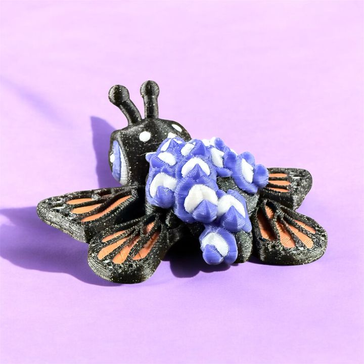 图片[2]-Cinderwing3D 蓝帽花德克萨斯州州龟-3D合纵社-3D打印模型STL格式3mf格式免费下载！