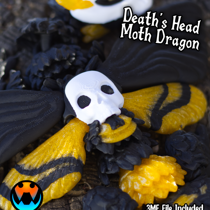 图片[5]-Cinderwing3D 死神蛾龙-3D合纵社-3D打印模型STL格式3mf格式免费下载！