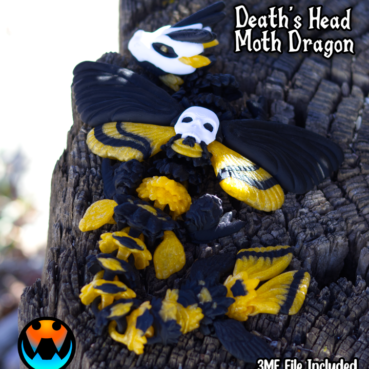 图片[2]-Cinderwing3D 死神蛾龙-3D合纵社-3D打印模型STL格式3mf格式免费下载！