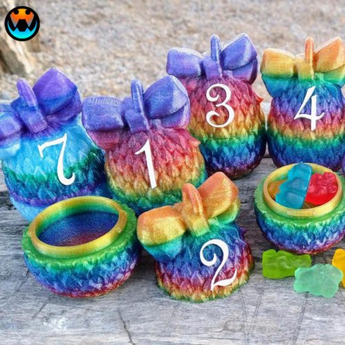 Cinderwing3D 糖果圣诞龙蛋-3D合纵社-3D打印模型STL格式3mf格式免费下载！