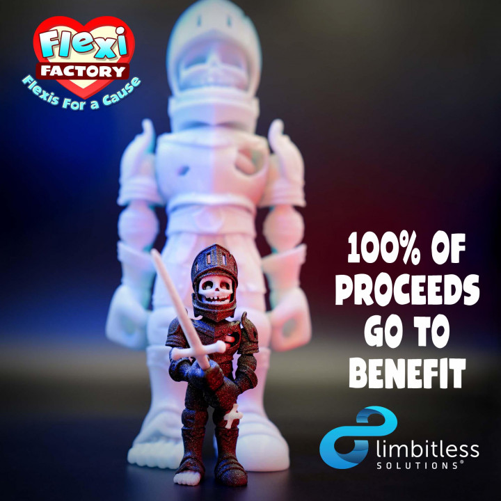 图片[2]-Flexi  骷髅骑士-3D合纵社-3D打印模型STL格式3mf格式免费下载！