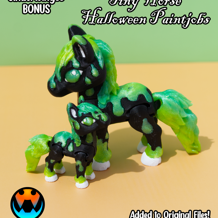 图片[3]-Cinderwing3D 迷你马万圣节涂装-3D合纵社-3D打印模型STL格式3mf格式免费下载！