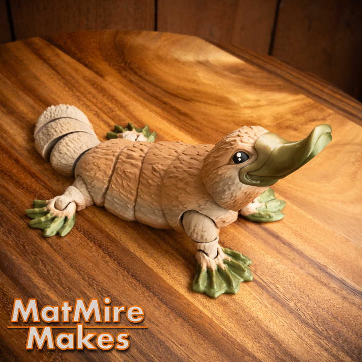 图片[2]-MatMire Makes 鸭嘴兽-3D合纵社-3D打印模型STL格式3mf格式免费下载！