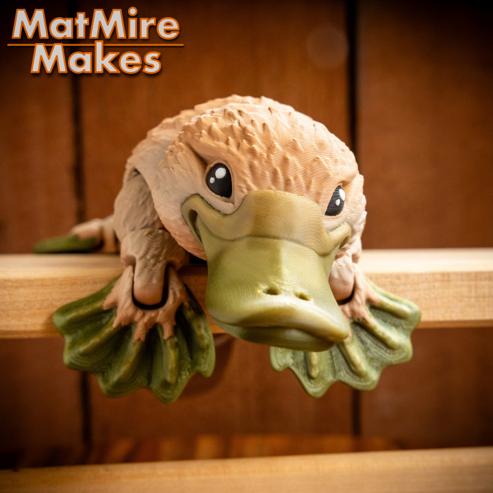 图片[3]-MatMire Makes 鸭嘴兽-3D合纵社-3D打印模型STL格式3mf格式免费下载！