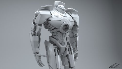 环太平洋“吉普赛危机”号-3D合纵社-3D打印模型STL格式3mf格式免费下载！