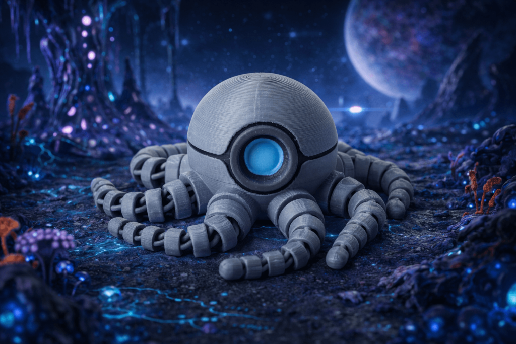 UFO探测器模型-3D合纵社-3D打印模型STL格式3mf格式免费下载！