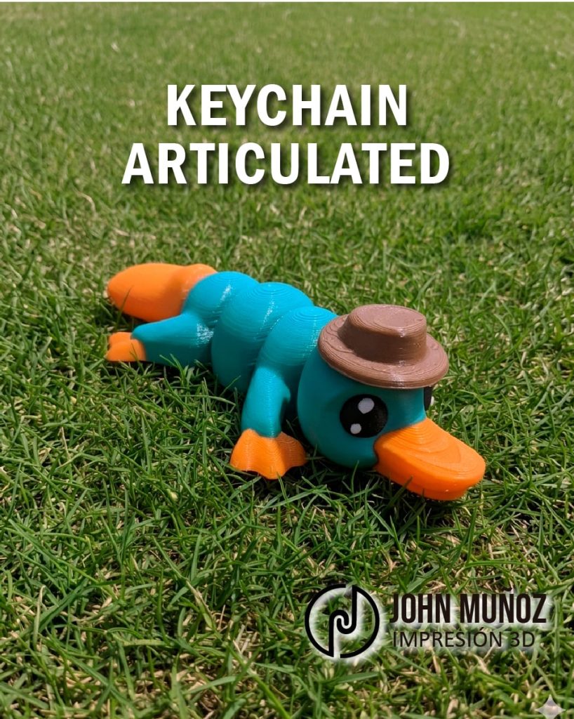 图片[3]-鸭嘴兽  可动版与钥匙扣-3D合纵社-3D打印模型STL格式3mf格式免费下载！