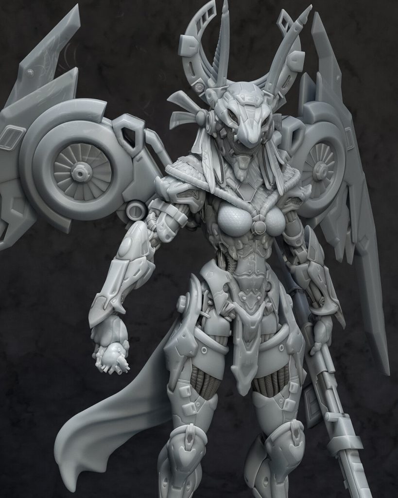 图片[4]-机械阿努比斯 STL 文件-3D合纵社-3D打印模型STL格式3mf格式免费下载！