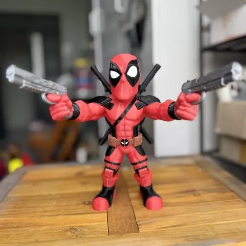 DecorMasterNO:065 死侍-3D合纵社-3D打印模型STL格式3mf格式免费下载！