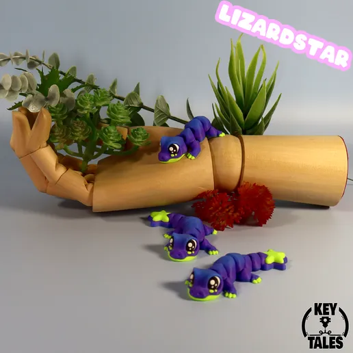 图片[2]-蜥蜴星-3D合纵社-3D打印模型STL格式3mf格式免费下载！