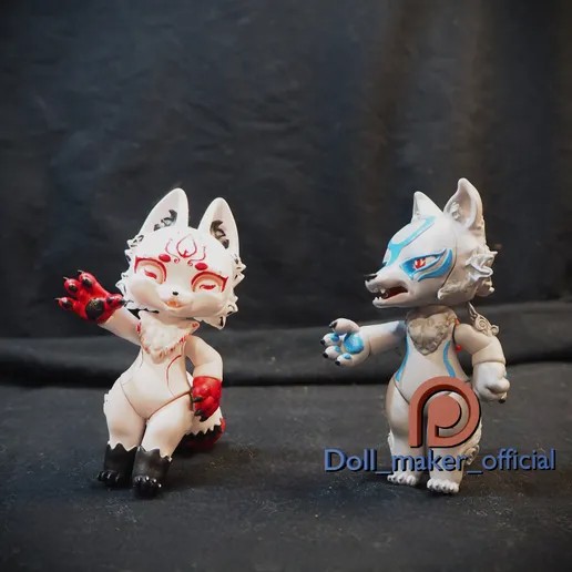 图片[3]-磁吸粘土人：大神-3D合纵社-3D打印模型STL格式3mf格式免费下载！