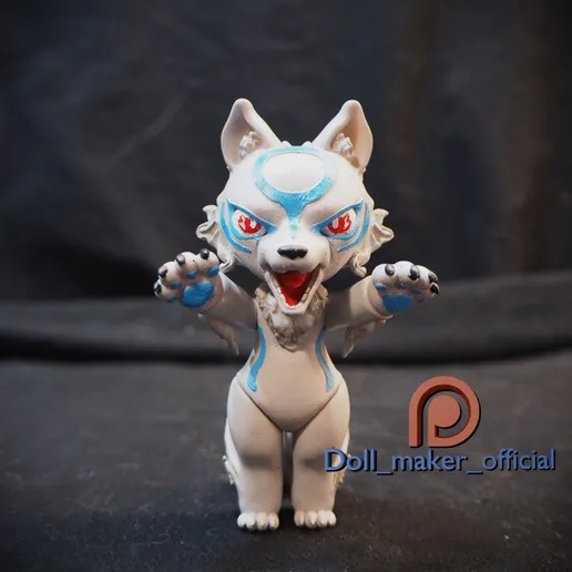 图片[4]-磁吸粘土人：大神-3D合纵社-3D打印模型STL格式3mf格式免费下载！