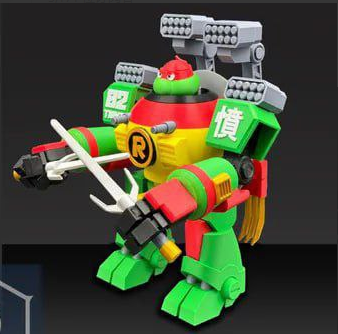 图片[3]-忍者神龟 破坏者装甲 拉斐尔-3D合纵社-3D打印模型STL格式3mf格式免费下载！