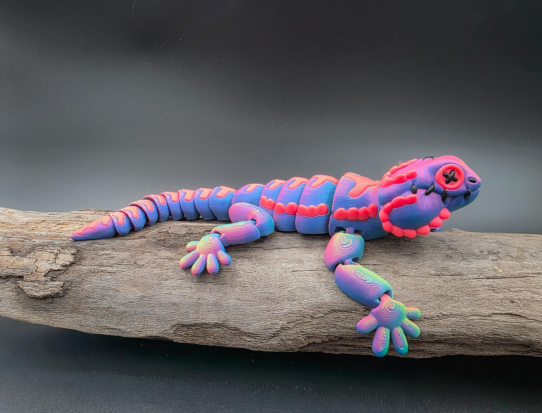 Raki-Box 毛绒鬃狮蜥-3D合纵社-3D打印模型STL格式3mf格式免费下载！