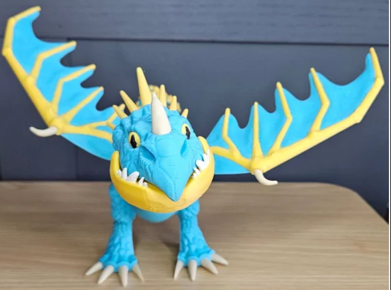 图片[3]-驯龙高手 风飞龙-3D合纵社-3D打印模型STL格式3mf格式免费下载！