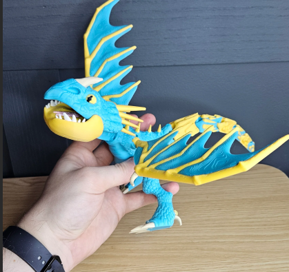 图片[2]-驯龙高手 风飞龙-3D合纵社-3D打印模型STL格式3mf格式免费下载！