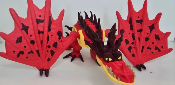 图片[2]-驯龙高手 钩牙龙-3D合纵社-3D打印模型STL格式3mf格式免费下载！