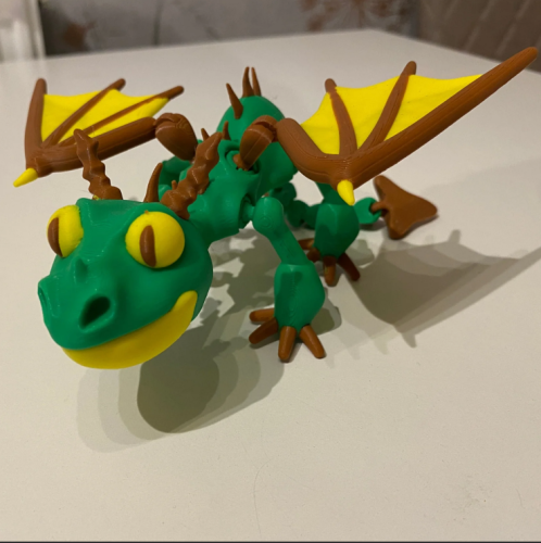 驯龙高手 恐怖龙-3D合纵社-3D打印模型STL格式3mf格式免费下载！