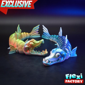 图片[3]-Flexi 梭鱼-3D合纵社-3D打印模型STL格式3mf格式免费下载！