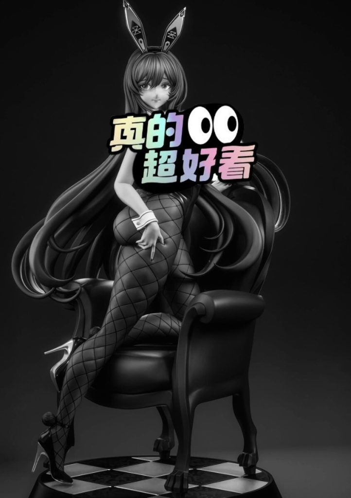 图片[2]-《胜利女神：NIKKE》— Noir 手办（美少女）-3D合纵社-3D打印模型STL格式3mf格式免费下载！