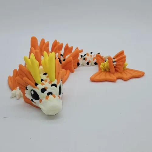 Cinderwing3D 小锦鲤龙-3D合纵社-3D打印模型STL格式3mf格式免费下载！