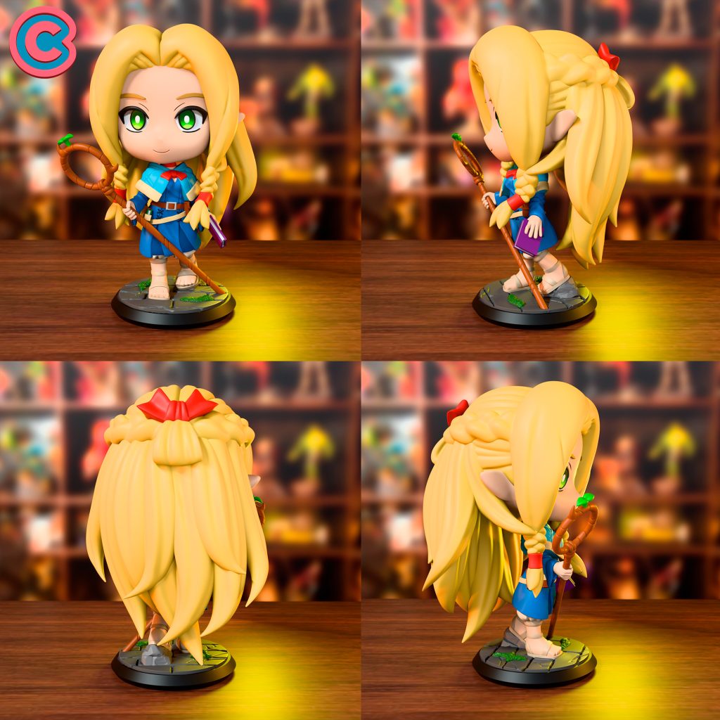 图片[2]-玛露希尔 《迷宫饭》动画Q版手办-3D合纵社-3D打印模型STL格式3mf格式免费下载！