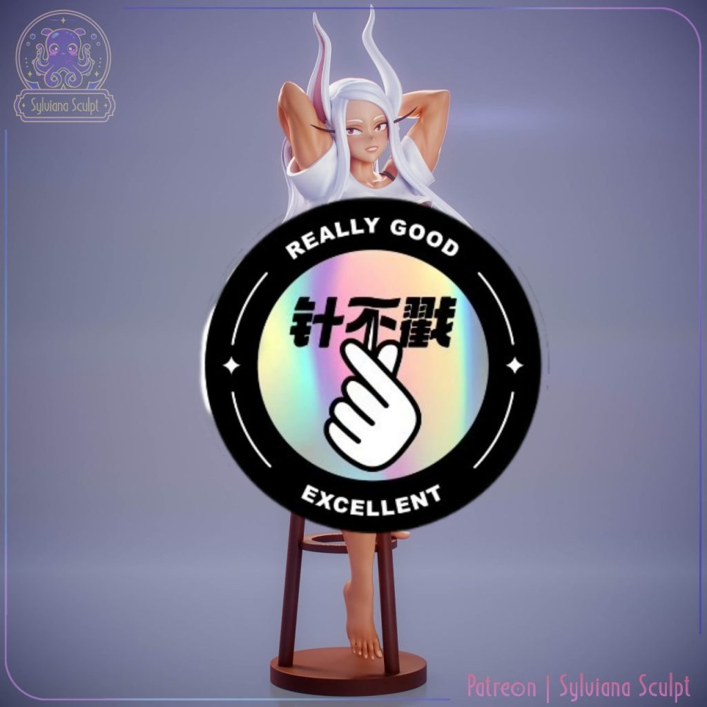 我的英雄学院 西尔维亚娜雕塑-3D合纵社-3D打印模型STL格式3mf格式免费下载！